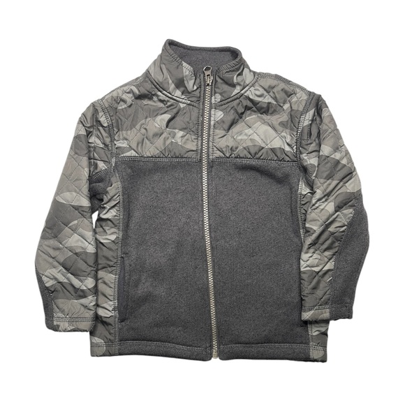 OshKosh B'gosh Other - 🔥 5 for $30 🔥 OshKosh B’gosh Boys Quilted Camo Zip-Up Jacket | Size 4T